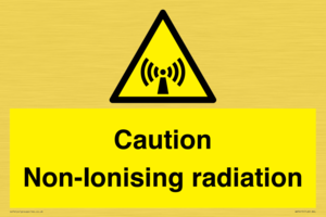 Caution Non-Ionising radiation